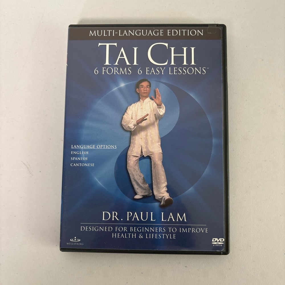 Tai Chi 6 Forms 6 Easy Lessons DVD Dr Paul Lam Multi-Language Edition